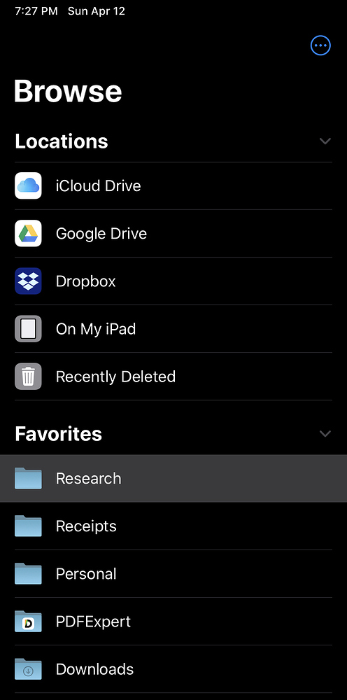 IOS Shortcut To Simply Open A Folder Tech Support MPU Talk