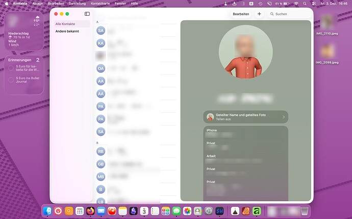 Contacts App