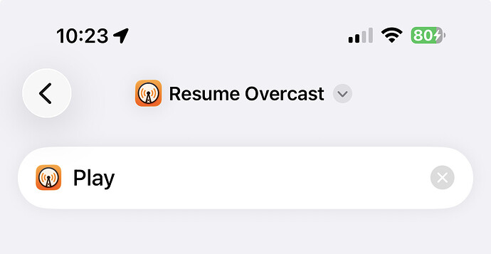 Resume Overcast