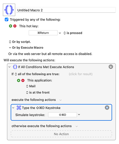 ScreenFloat Shot of Keyboard Maestro on 2026-04-23 at 8-26-27 am
