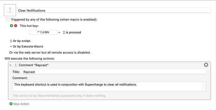 Keyboard Maestro Keyboard Shortcut