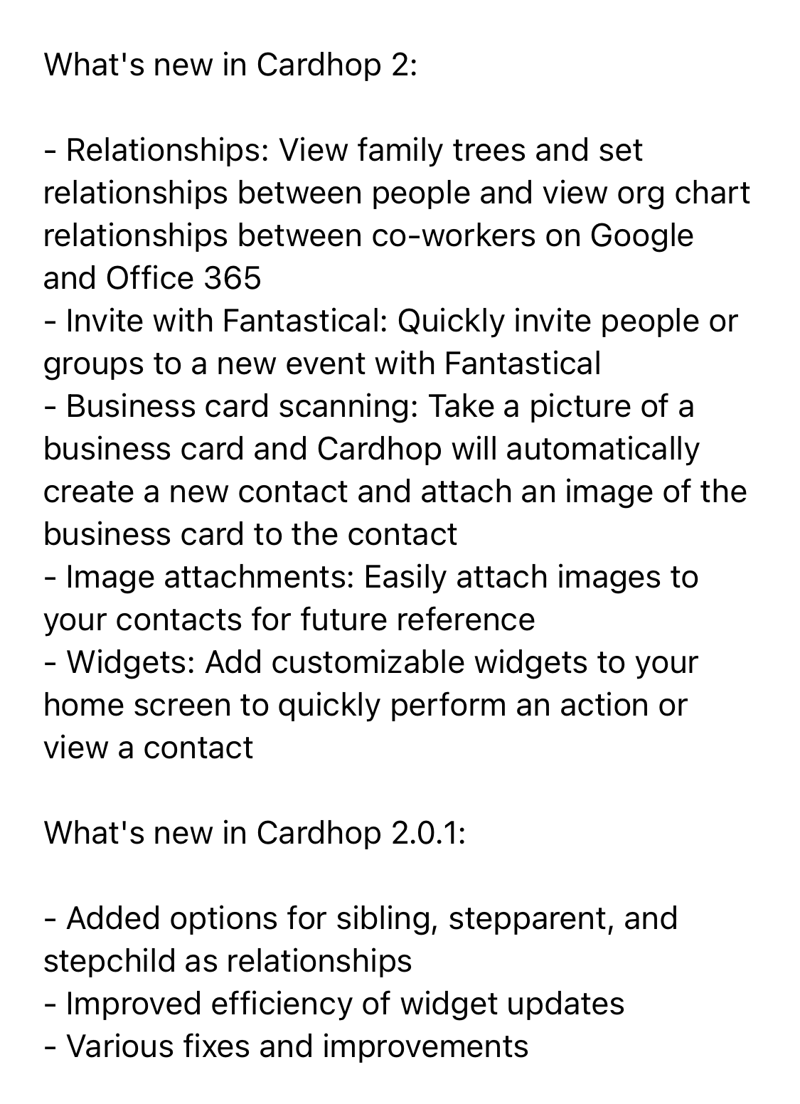 busycontacts vs cardhop busycontacts vs cardhop
