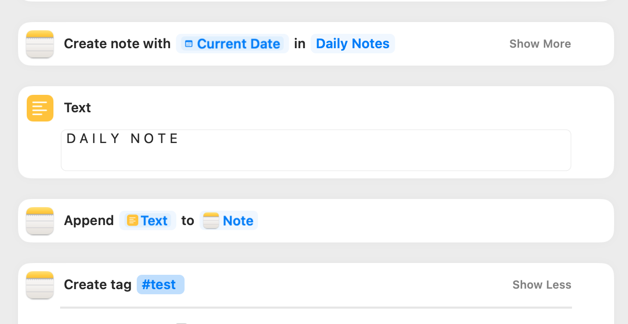 How do you add #Tag to Apple Notes with Shortcuts? - Tech Support - MPU ...